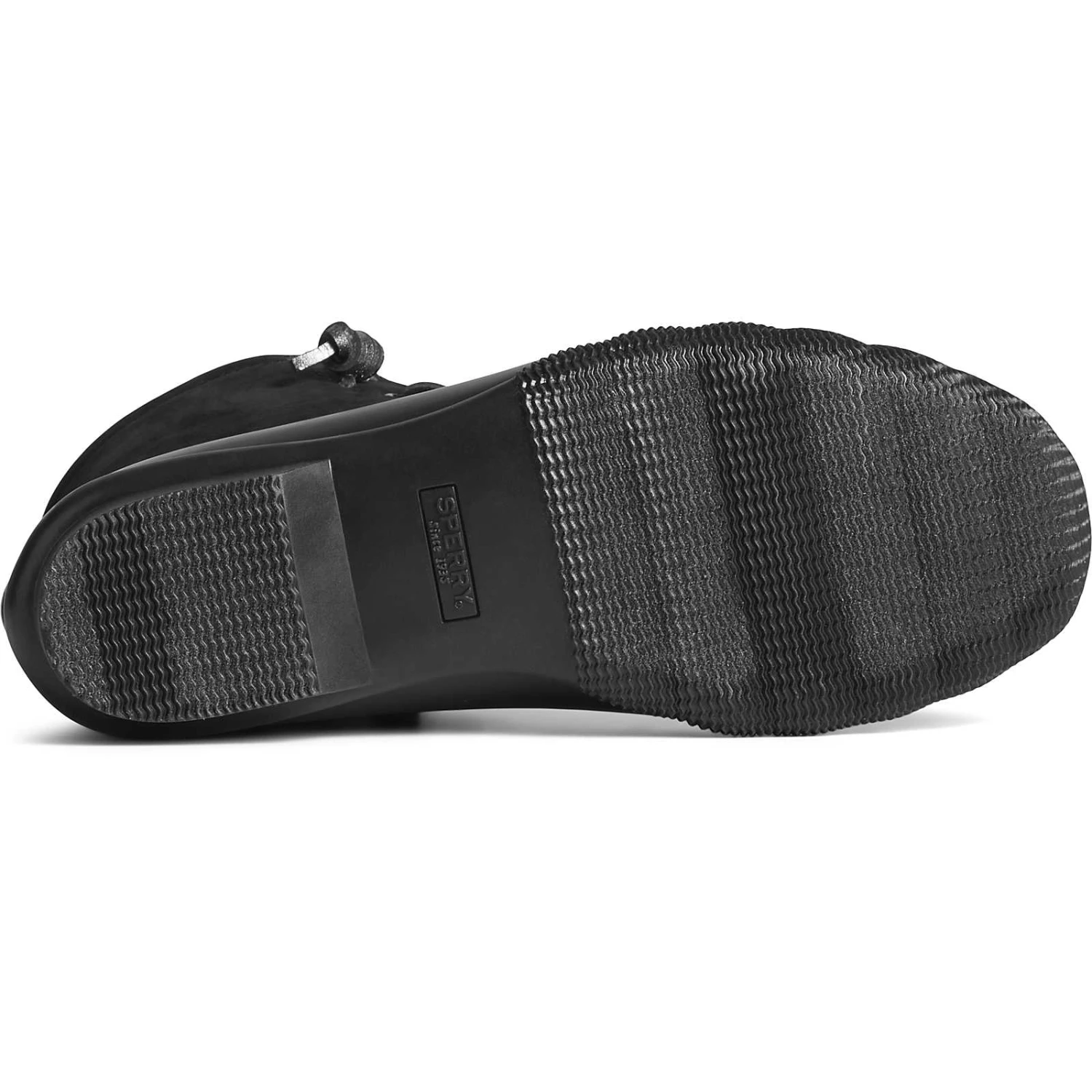 Sperry Top-Sider Women's Saltwater Metallic Leather Duck Boot Black 8 Sperry Top-Sider Women's Saltwater Metallic Leather Duck Boot Black - Image 6