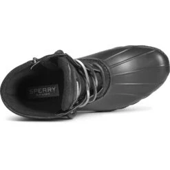 Sperry Top-Sider Women's Saltwater Metallic Leather Duck Boot Black 12 Sperry Top-Sider Women's Saltwater Metallic Leather Duck Boot Black -Sperry Top-Sider Sales STS87903 TOP
