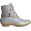 Sperry Top-Sider Women's SeaCycled™ Saltwater Nylon Duck Boot Grey -Sperry Top-Sider Sales STS87937 000