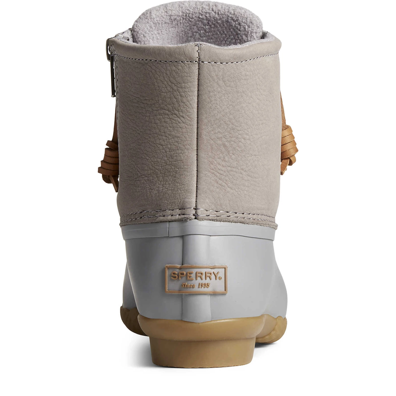 Sperry Top-Sider Women's Saltwater Mainsail Leather Duck Boot Grey 5 Sperry Top-Sider Women's Saltwater Mainsail Leather Duck Boot Grey - Image 3