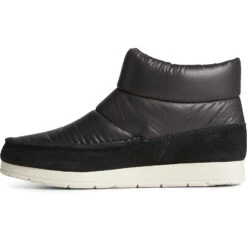Sperry Top-Sider Women's Moc-Sider Nylon Bootie Black -Sperry Top-Sider Sales STS87981 180