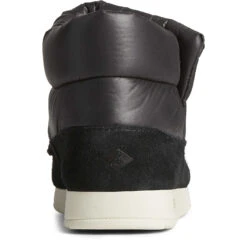 Sperry Top-Sider Women's Moc-Sider Nylon Bootie Black -Sperry Top-Sider Sales STS87981 90