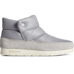 Sperry Top-Sider Women's Moc-Sider Nylon Bootie Grey