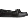 Sperry Top-Sider Women's Starfish Perforated Boat Shoe Black -Sperry Top-Sider Sales STS88007 000