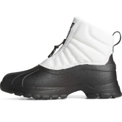 Sperry Top-Sider Women's SeaCycled™ Duck Float Zip Up Boot White -Sperry Top-Sider Sales STS88063 180