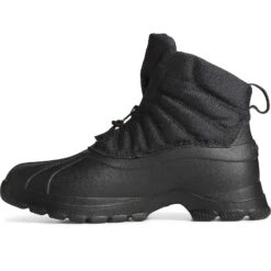 Sperry Top-Sider Women's SeaCycled™ Duck Float Zip Up Boot Black -Sperry Top-Sider Sales STS88064 180