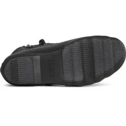 Sperry Top-Sider Women's Saltwater Mainsail Leather Duck Boot Black -Sperry Top-Sider Sales STS88108 OUT