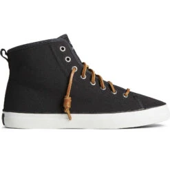 Sperry Top-Sider Women's SeaCycled™ Crest High Top Sneaker Black