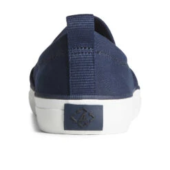 Sperry Top-Sider Women's SeaCycled™ Crest Twin Gore Canvas Sneaker Navy -Sperry Top-Sider Sales STS88140 90