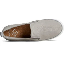 Sperry Top-Sider Women's SeaCycled™ Crest Twin Gore Canvas Sneaker Grey -Sperry Top-Sider Sales STS88141 TOP