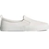 Sperry Top-Sider Women's SeaCycled™ Crest Twin Gore Canvas Sneaker White -Sperry Top-Sider Sales STS88145 000