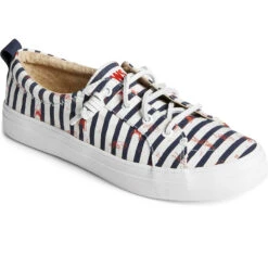 Sperry Top-Sider Women's Sperry X JAWS Crest Vibe Stripe Sneaker Blue 12 Sperry Top-Sider Women's Sperry X JAWS Crest Vibe Stripe Sneaker Blue -Sperry Top-Sider Sales STS88153