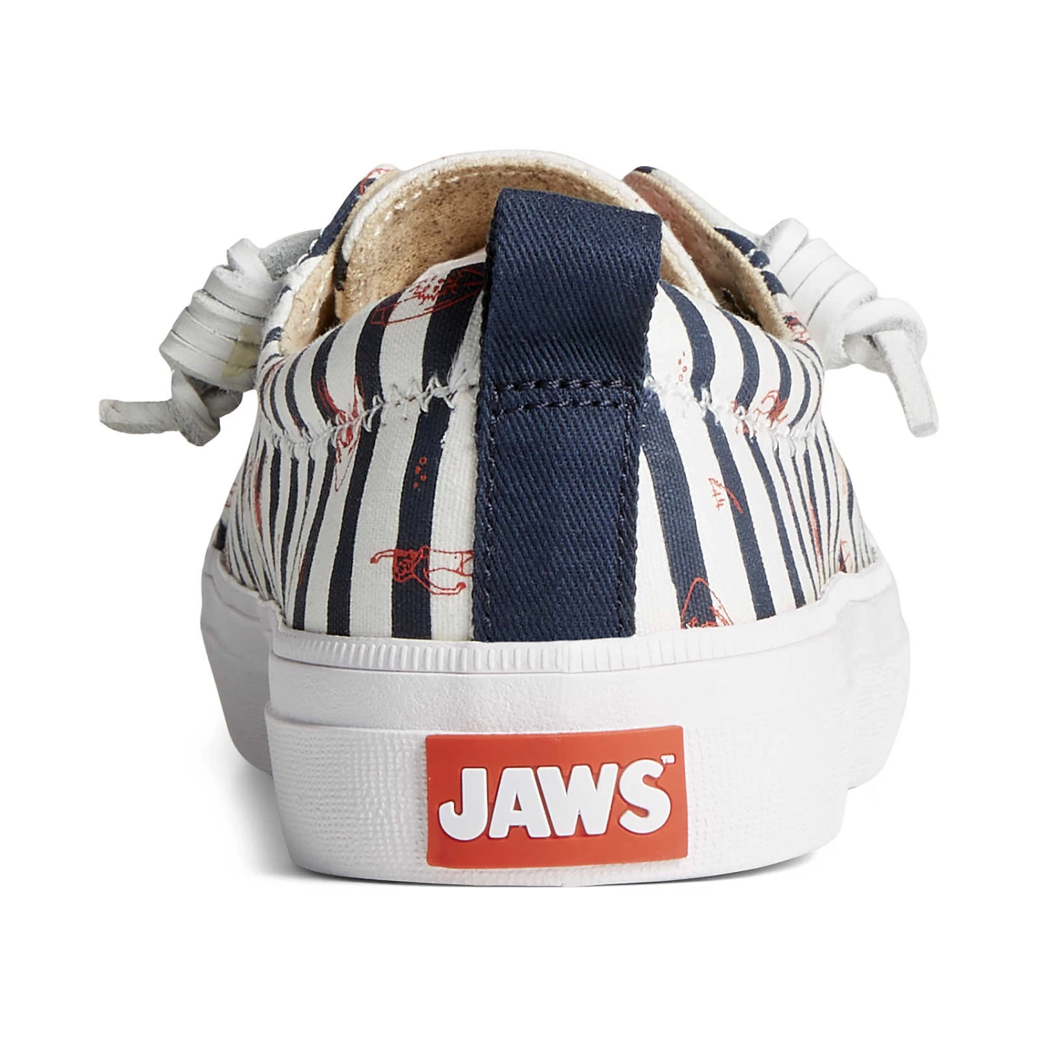 Sperry Top-Sider Women's Sperry X JAWS Crest Vibe Stripe Sneaker Blue 7 Sperry Top-Sider Women's Sperry X JAWS Crest Vibe Stripe Sneaker Blue - Image 5