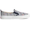 Sperry Top-Sider Women's Sperry X JAWS Crest Twin Gore Stripe Slip On Sneaker Blue 1 Sperry Top-Sider Women's Sperry X JAWS Crest Twin Gore Stripe Slip On Sneaker Blue -Sperry Top-Sider Sales STS88154 000