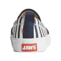 Sperry Top-Sider Women's Sperry X JAWS Crest Twin Gore Stripe Slip On Sneaker Blue 12 Sperry Top-Sider Women's Sperry X JAWS Crest Twin Gore Stripe Slip On Sneaker Blue -Sperry Top-Sider Sales STS88154 90
