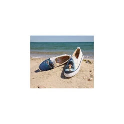 Sperry Top-Sider Women's Sperry X JAWS Crest Twin Gore Poster Slip On Sneaker White -Sperry Top-Sider Sales STS88174 4