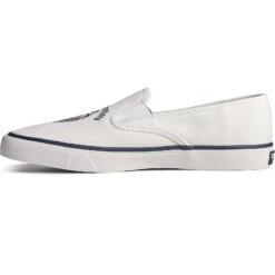 Sperry Top-Sider Women's Sperry X Brooks Brothers Slip On Sneaker White -Sperry Top-Sider Sales STS88194 180