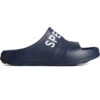 Sperry Top-Sider Women's Float Slide Logo Sandal Navy -Sperry Top-Sider Sales STS88225 000