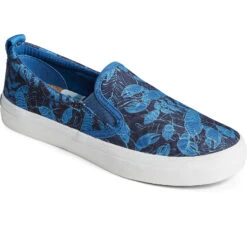 Sperry Top-Sider Women's SeaCycled™ Crest Twin Gore Resort Sneaker Print Blue -Sperry Top-Sider Sales STS88250