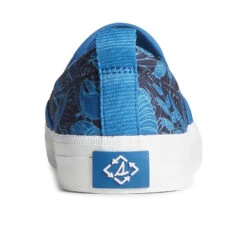 Sperry Top-Sider Women's SeaCycled™ Crest Twin Gore Resort Sneaker Print Blue -Sperry Top-Sider Sales STS88250 90