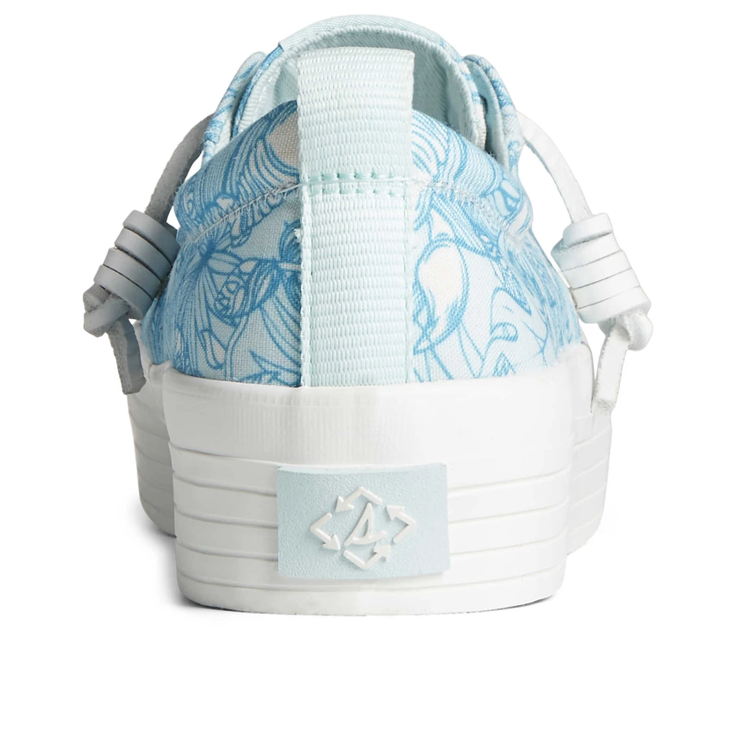 Sperry Top-Sider Women's SeaCycled™ Crest Vibe Platform Sneaker Print Blue 5 Sperry Top-Sider Women's SeaCycled™ Crest Vibe Platform Sneaker Print Blue - Image 3