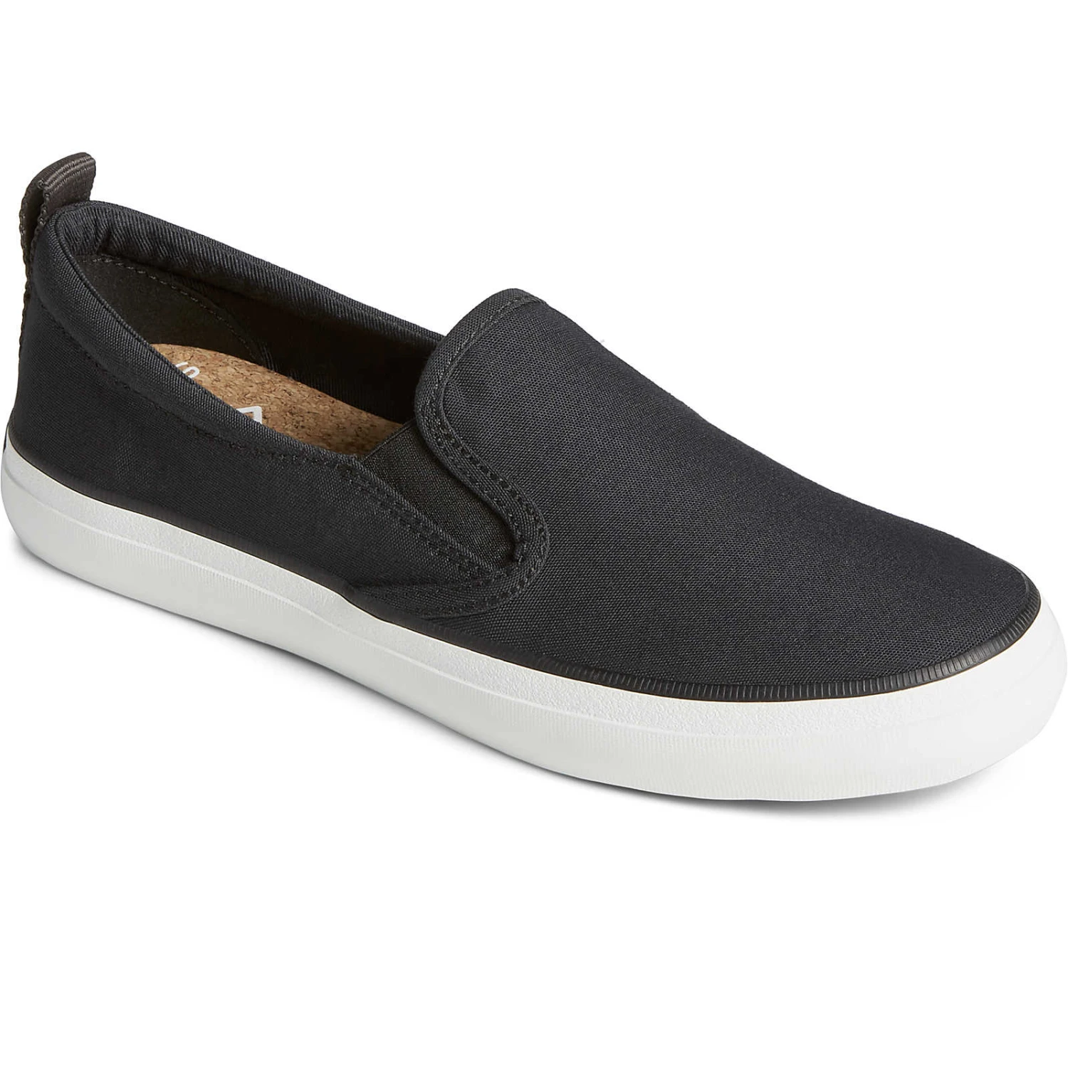 Sperry Top-Sider Women's SeaCycled™ Crest Twin Gore Canvas Sneaker Black 4 Sperry Top-Sider Women's SeaCycled™ Crest Twin Gore Canvas Sneaker Black - Image 2
