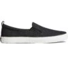 Sperry Top-Sider Women's SeaCycled™ Crest Twin Gore Canvas Sneaker Black -Sperry Top-Sider Sales STS88271 000