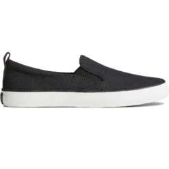 Sperry Top-Sider Women's SeaCycled™ Crest Twin Gore Canvas Sneaker Black