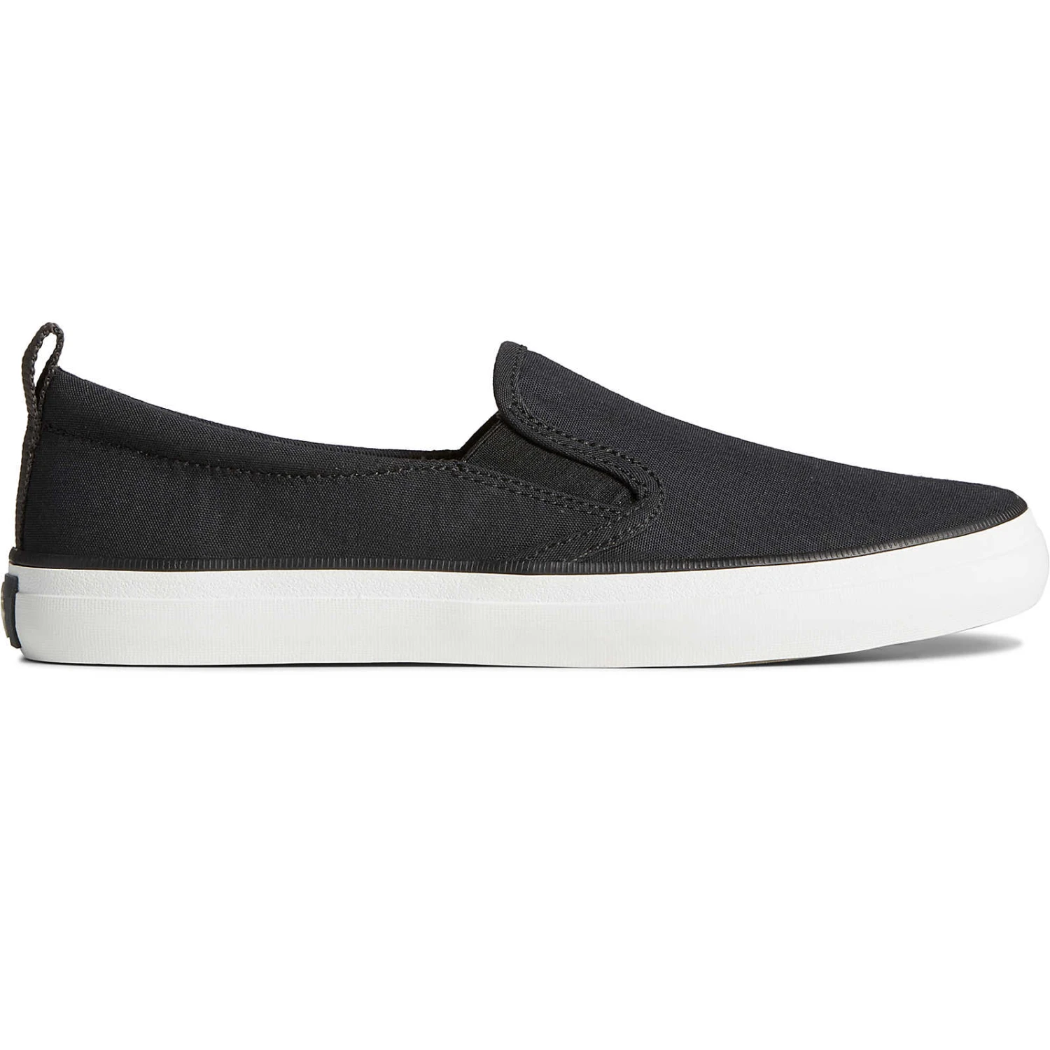 Sperry Top-Sider Women's SeaCycled™ Crest Twin Gore Canvas Sneaker Black 3 Sperry Top-Sider Women's SeaCycled™ Crest Twin Gore Canvas Sneaker Black