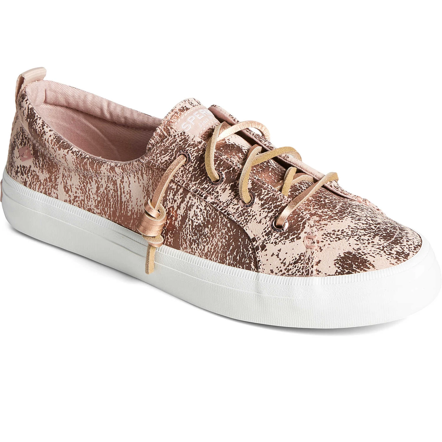 Sperry Top-Sider Women's Crest Vibe Metallic Sneaker Metallic Rose 4 Sperry Top-Sider Women's Crest Vibe Metallic Sneaker Metallic Rose - Image 2
