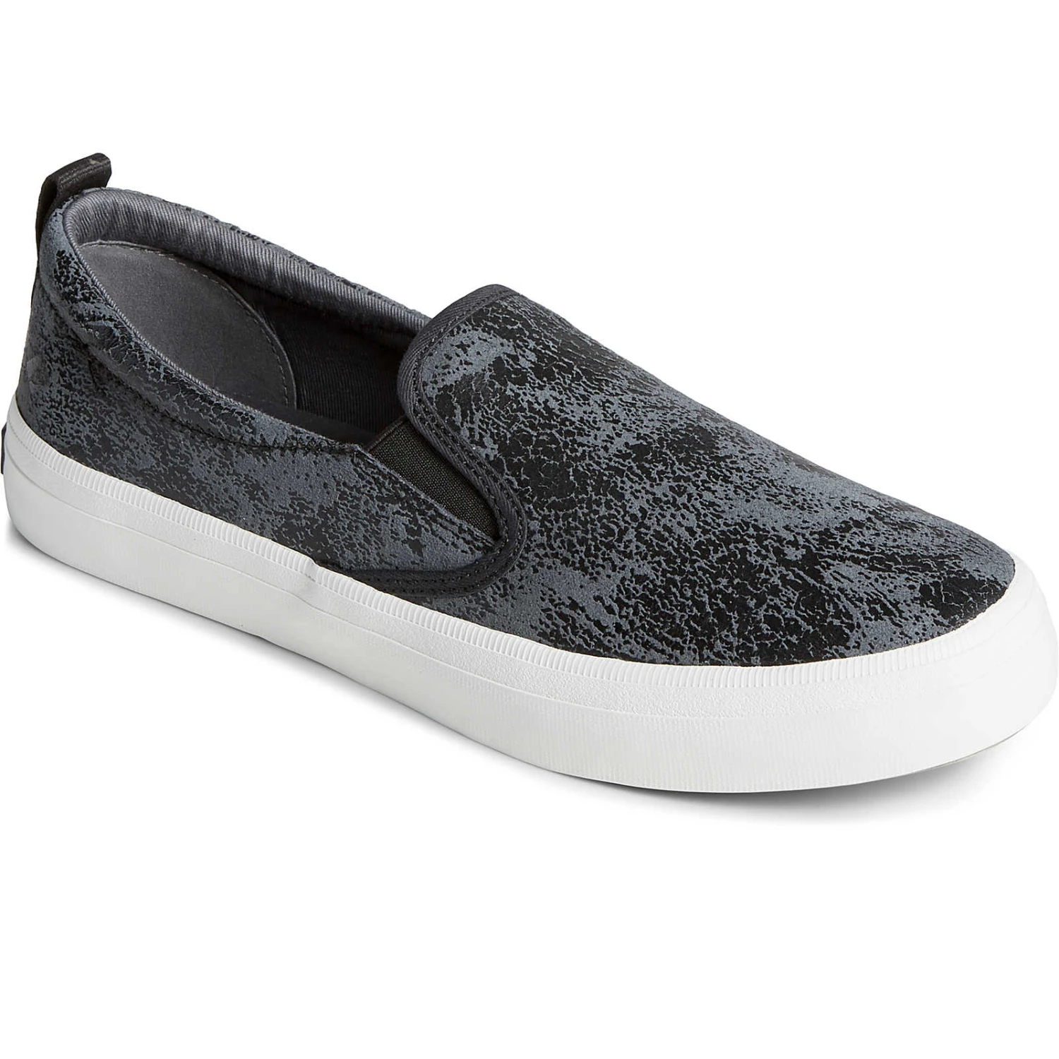 Sperry Top-Sider Women's Crest Twin Gore Metallic Slip On Sneaker Black 4 Sperry Top-Sider Women's Crest Twin Gore Metallic Slip On Sneaker Black - Image 2