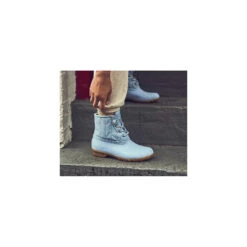 Sperry Top-Sider Women's SeaCycled™ Saltwater Nylon Duck Boot Green -Sperry Top-Sider Sales STS88284 1