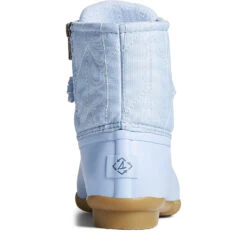Sperry Top-Sider Women's SeaCycled™ Saltwater Nylon Duck Boot Light Blue -Sperry Top-Sider Sales STS88284 90