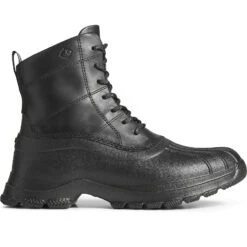 Sperry Top-Sider Women's Duck Float Lace Up Boot Black