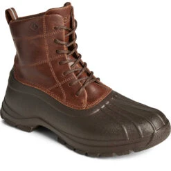 Sperry Top-Sider Women's Duck Float Lace Up Boot Brown -Sperry Top-Sider Sales STS88294