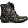 Sperry Top-Sider Women's Saltwater Floral Duck Boot Black -Sperry Top-Sider Sales STS88359 000