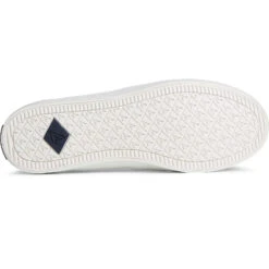 Sperry Top-Sider Women's Crest Leather Palm Embossed Slip On Sneaker Grey -Sperry Top-Sider Sales STS88446 OUT