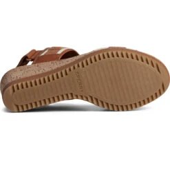 Sperry Top-Sider Women's Kennedy Wedge Tan -Sperry Top-Sider Sales STS88493 OUT