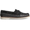 Sperry Top-Sider Women's Authentic Original™ Woven Boat Shoe Black -Sperry Top-Sider Sales STS88527 000