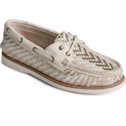 Sperry Top-Sider Women's Authentic Original™ Woven Boat Shoe White 11 Sperry Top-Sider Women's Authentic Original™ Woven Boat Shoe White -Sperry Top-Sider Sales STS88528