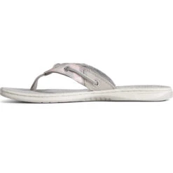 Sperry Top-Sider Women's Seafish Gingham Sandal Grey -Sperry Top-Sider Sales STS88587 180