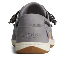 Sperry Top-Sider Women's Songfish Shimmer Boat Shoe Grey Multi -Sperry Top-Sider Sales STS88612 90