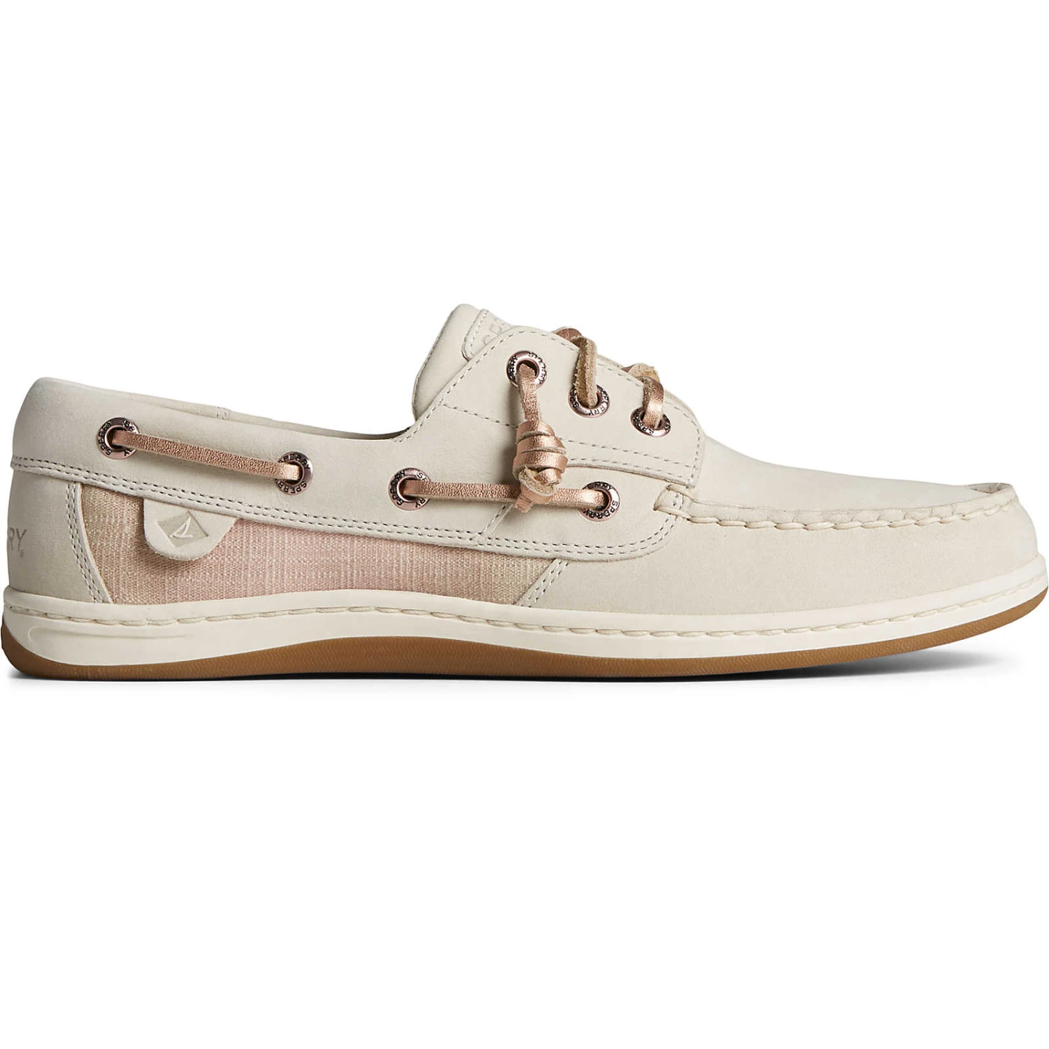 Sperry Top-Sider Women's Songfish Shimmer Boat Shoe Off White 3 Sperry Top-Sider Women's Songfish Shimmer Boat Shoe Off White