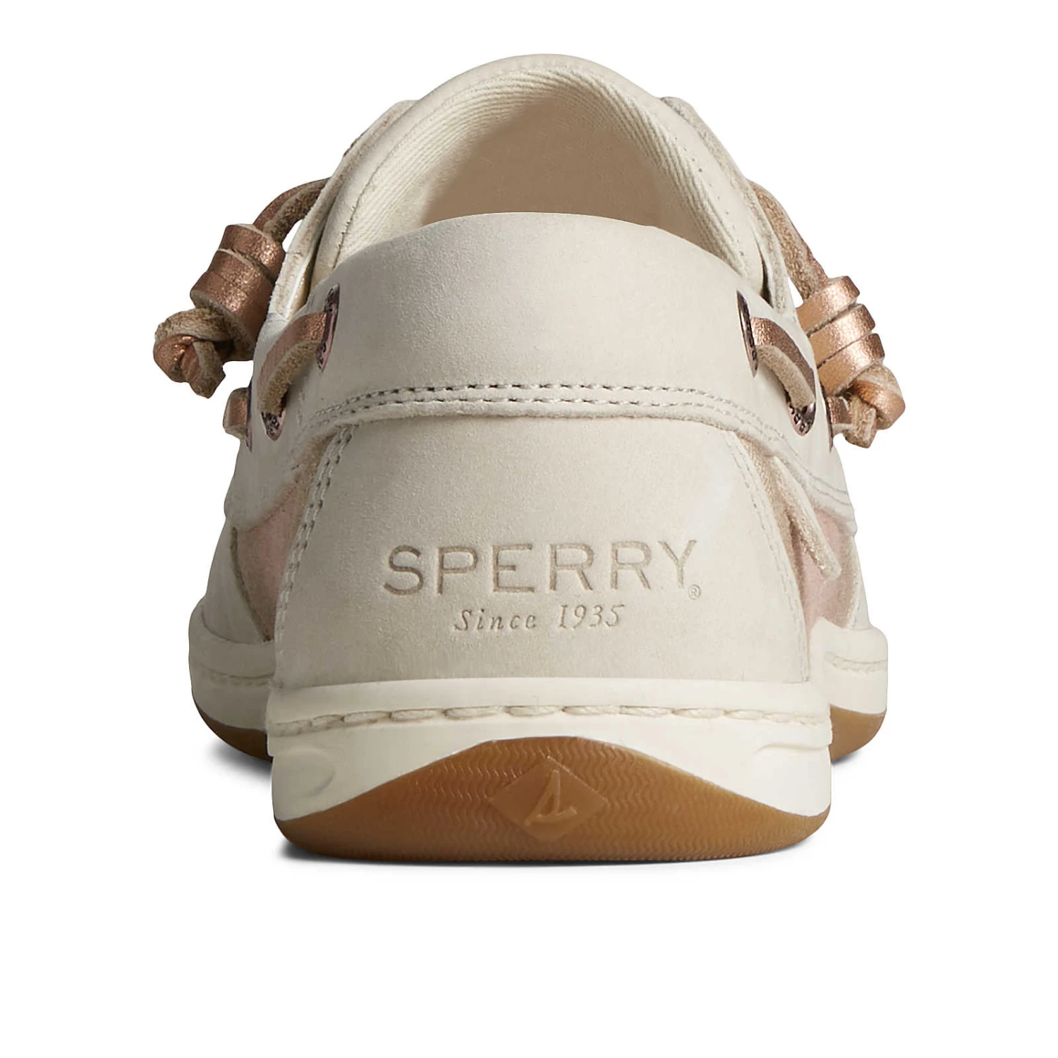 Sperry Top-Sider Women's Songfish Shimmer Boat Shoe Off White 5 Sperry Top-Sider Women's Songfish Shimmer Boat Shoe Off White - Image 3