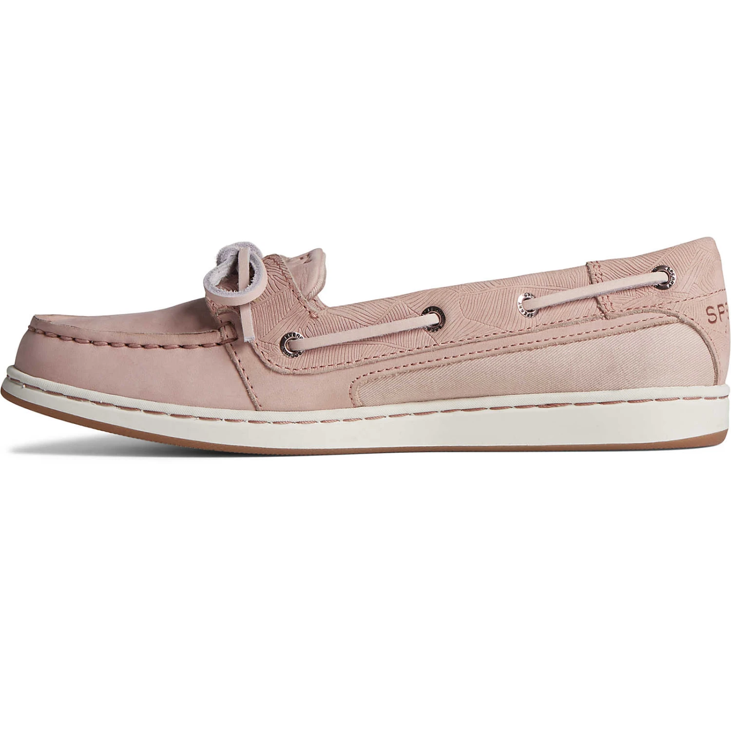 Sperry Top-Sider Women's Starfish 1-Eye Palm Embossed Boat Shoe Rose 6 Sperry Top-Sider Women's Starfish 1-Eye Palm Embossed Boat Shoe Rose - Image 4