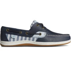 Sperry Top-Sider Women's Koifish Stripe Boat Shoe Navy