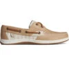 Sperry Top-Sider Women's Koifish Stripe Boat Shoe Tan -Sperry Top-Sider Sales STS88672 000