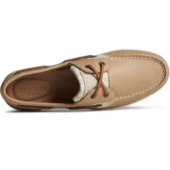 Sperry Top-Sider Women's Koifish Stripe Boat Shoe Tan -Sperry Top-Sider Sales STS88672 TOP