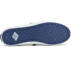 Sperry Top-Sider Women's SeaCycled™ Crest Vibe Striped Textile Sneaker Navy -Sperry Top-Sider Sales STS88682 OUT