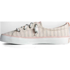 Sperry Top-Sider Women's SeaCycled™ Crest Vibe Striped Textile Sneaker Grey -Sperry Top-Sider Sales STS88684 180
